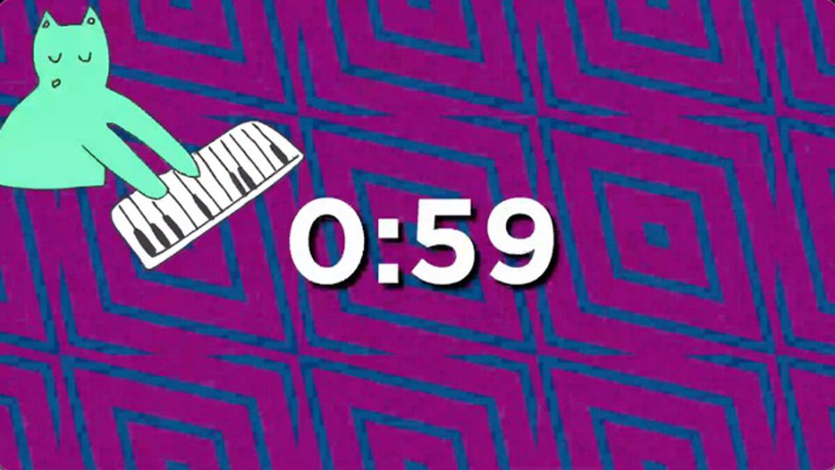 INTENSE 60 SEC CAT COUNTDOWN image number null
